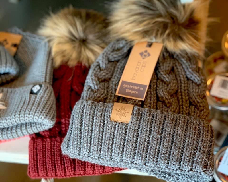 Knit winter hats